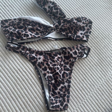 Set bikini leopardato Taglia S