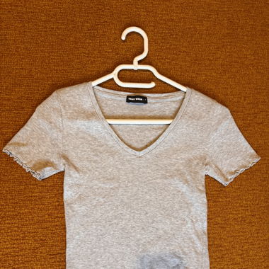 T-shirt gris 