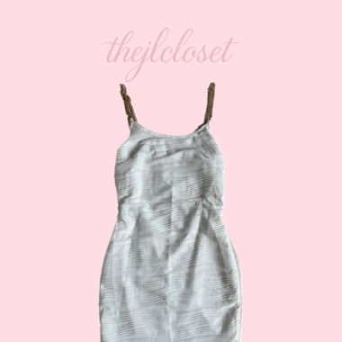 Mini robe blanche