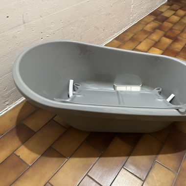 Baignoire bébé-jou sense grau avec support