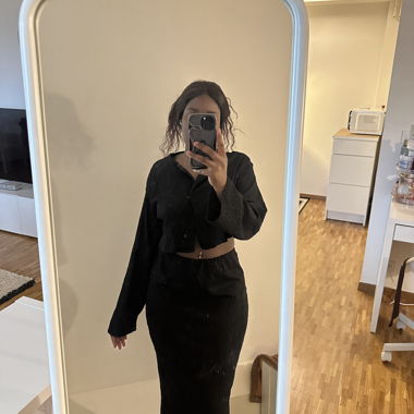 Ensemble noir deux pieces