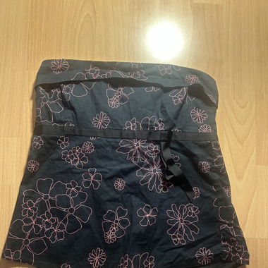 Strapless Floral Top – Soft and Lightweight