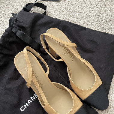 Chanel Slingback heels