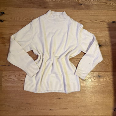 Cream Knit Sweater 
