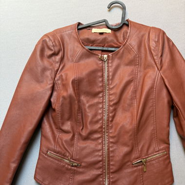Lederjacke 