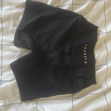 YoungLA Seamless Shorts S Black
