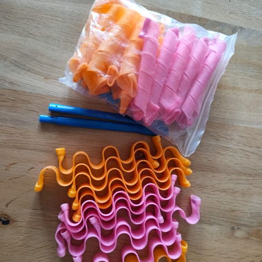 Set Heatless Curls / bigodini