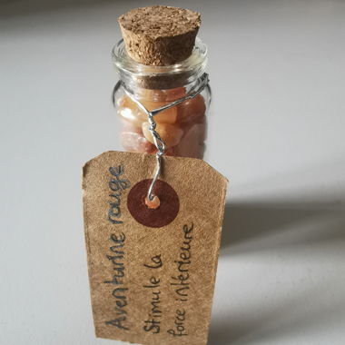 Red Aventurine Vial – Grounding & Vital Fire