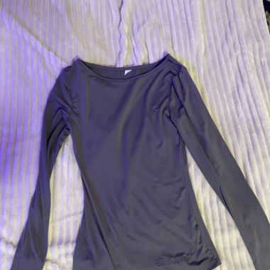 Top maniche lunghe Missguided grigio