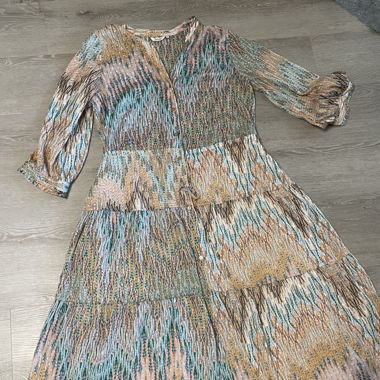 Colorful Flowy Dress Size L