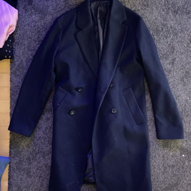 Cappotto di lana scuro