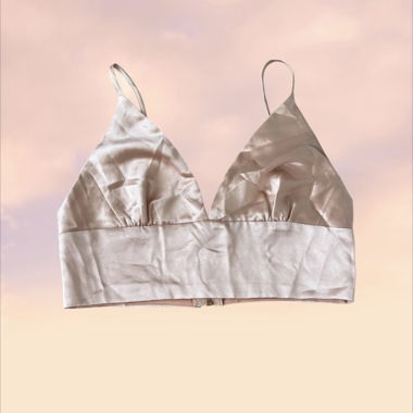 Top lingerie satinato