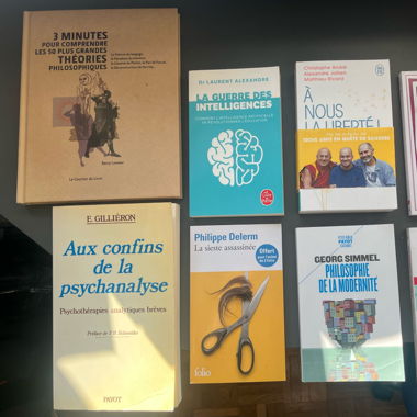 Livres psychologie et philo 