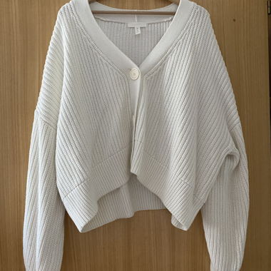 Cardigan blanc 