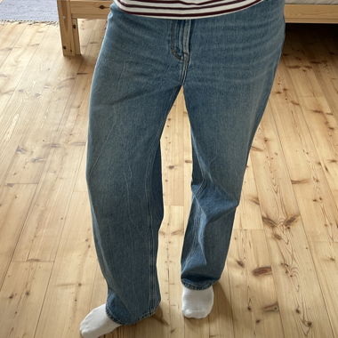 Jeans a gamba ampia Lee