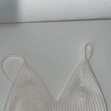 Weisser crop top 