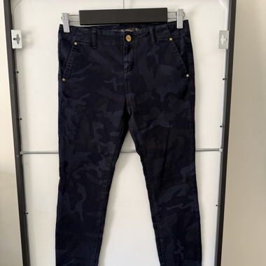 Jeans Zara camouflage slim blu, Taglia 38