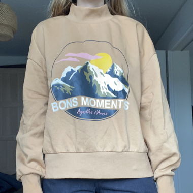 Sweatshirt mit Aufdruck