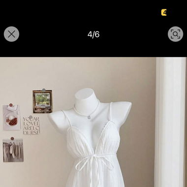 Weisses Sommerkleid nie getragen