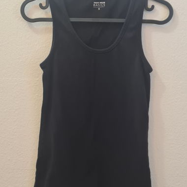 Black Tank Top S