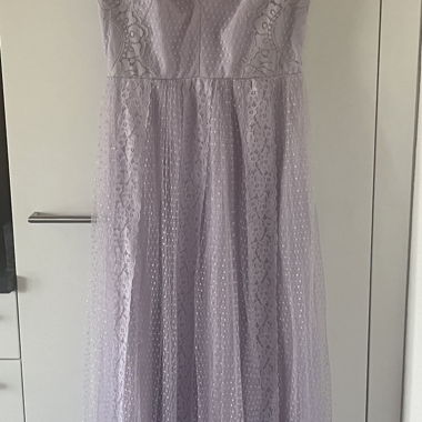 Abito in pizzo lavanda ASOS