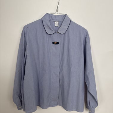 Chemise Boutonnée en Coton Rayé