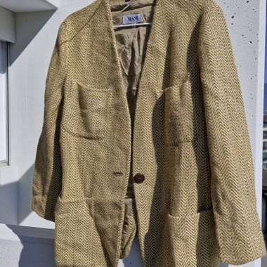 Blazer en chevron MAN
