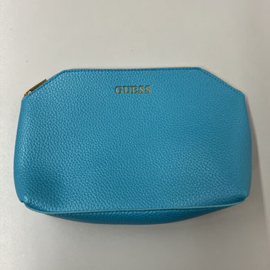 GUESS Turquoise/Blue Cosmetic Bag