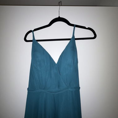 Abito con spalline color petrolio JJHouse