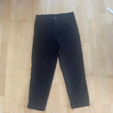 Black Linen Pants from Zara