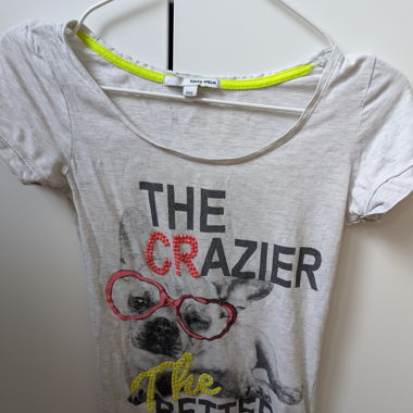 Taöly Weijl T-Shirt Bulddogge Grösse XXS