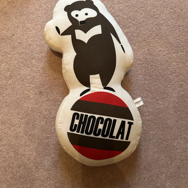 Cuscino di Peluche al Cioccolato