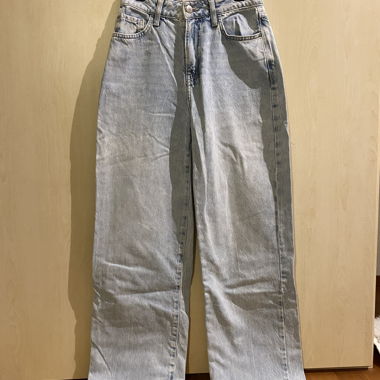 High Waisted straight Jeans