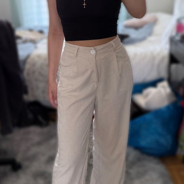 Weite Cordhose
