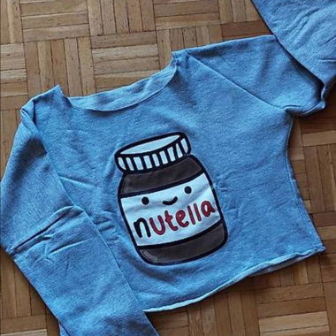 Grey Nutella Sweatshirt