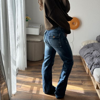 Orginale vintag Pepe Jeans Schlagjeans