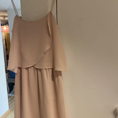 Rosa Trägerkleid