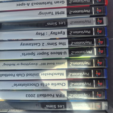 Lot de jeux PS2
