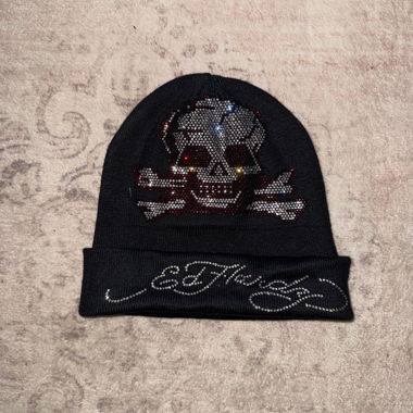Bonnet en maille Ed Hardy