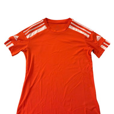 Adidas Orange-Fussballtrikot