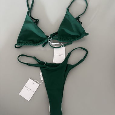 Set bikini verde