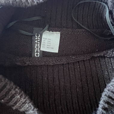 Dolcevita nero H&M Divided XXL