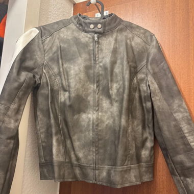 Kunstlederjacke