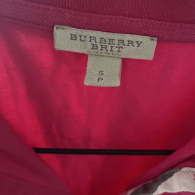 Polo Burberry Brit rosa