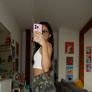 Camouflage mini skirt - Stradivarius