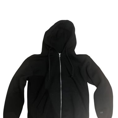 Schwarzer Hoodie