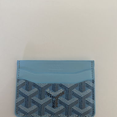 Goyard Blue Card Holder