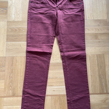Jeans IKKS bordeau