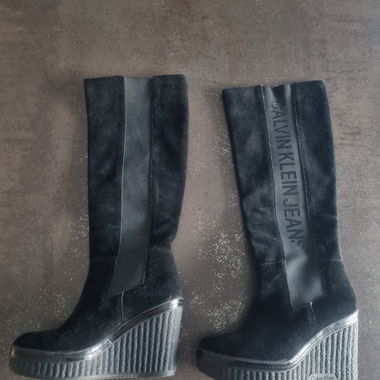 Calvin Klein Jeans Wedge Boots