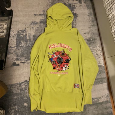 Felpa Vetements neon
